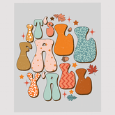 Festive Fall Gourds DTF Transfer - Assorted Pumpkin
